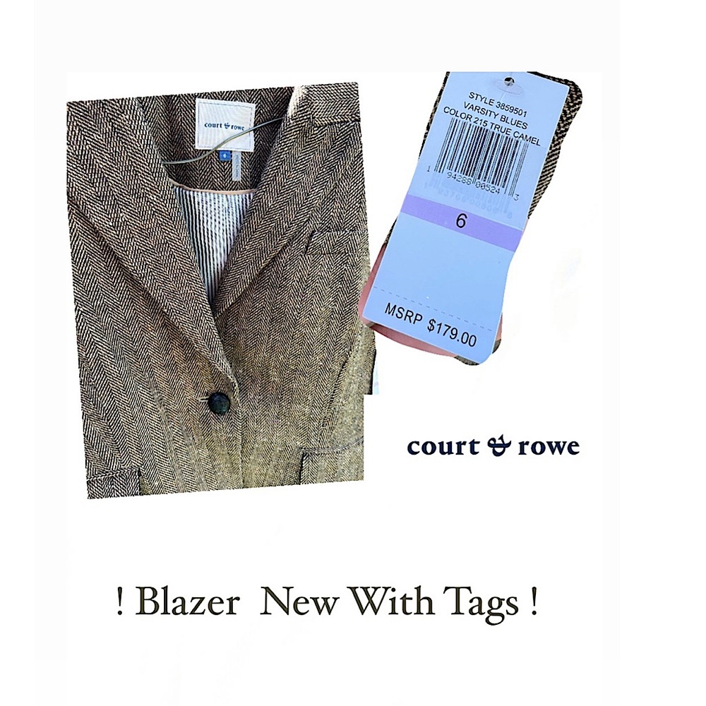 Court & Rowe Blazer New with Tags size 6